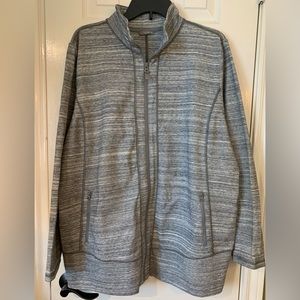 T by Talbots Athletic Jacket 2X Gray